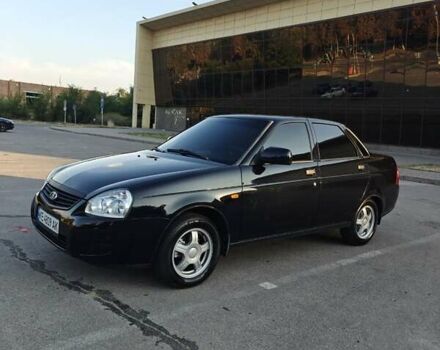 Черный ВАЗ 2170 Priora, объемом двигателя 1.6 л и пробегом 69 тыс. км за 4050 $, фото 2 на Automoto.ua