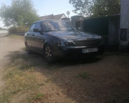 Черный ВАЗ 2170 Priora, объемом двигателя 1.6 л и пробегом 295 тыс. км за 2700 $, фото 2 на Automoto.ua