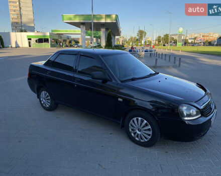 Черный ВАЗ 2170 Priora, объемом двигателя 1.6 л и пробегом 202 тыс. км за 2400 $, фото 3 на Automoto.ua