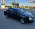Черный ВАЗ 2170 Priora, объемом двигателя 1.6 л и пробегом 202 тыс. км за 2400 $, фото 3 на Automoto.ua