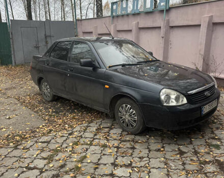 Черный ВАЗ 2170 Priora, объемом двигателя 1.6 л и пробегом 150 тыс. км за 2600 $, фото 4 на Automoto.ua