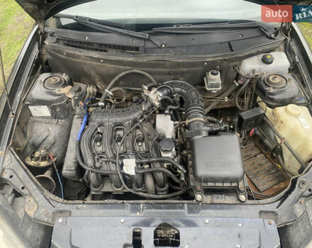 Черный ВАЗ 2170 Priora, объемом двигателя 1.6 л и пробегом 200 тыс. км за 1100 $, фото 4 на Automoto.ua