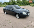 Черный ВАЗ 2170 Priora, объемом двигателя 1.6 л и пробегом 212 тыс. км за 2650 $, фото 2 на Automoto.ua