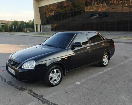 Черный ВАЗ 2170 Priora, объемом двигателя 1.6 л и пробегом 69 тыс. км за 4050 $, фото 4 на Automoto.ua