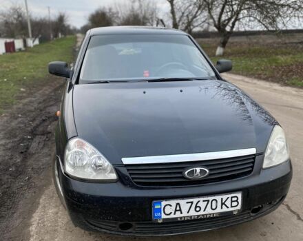 Чорний ВАЗ 2170 Priora, об'ємом двигуна 1.6 л та пробігом 214 тис. км за 2100 $, фото 4 на Automoto.ua