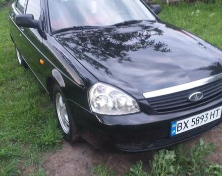 Черный ВАЗ 2170 Priora, объемом двигателя 1.6 л и пробегом 97 тыс. км за 3300 $, фото 1 на Automoto.ua