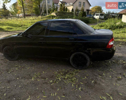 Чорний ВАЗ 2170 Priora, об'ємом двигуна 1.6 л та пробігом 320 тис. км за 1400 $, фото 5 на Automoto.ua