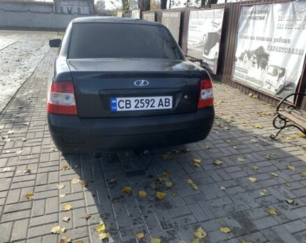 Чорний ВАЗ 2170 Priora, об'ємом двигуна 1.6 л та пробігом 130 тис. км за 1550 $, фото 6 на Automoto.ua