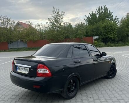 Черный ВАЗ 2170 Priora, объемом двигателя 1.6 л и пробегом 400 тыс. км за 2900 $, фото 3 на Automoto.ua
