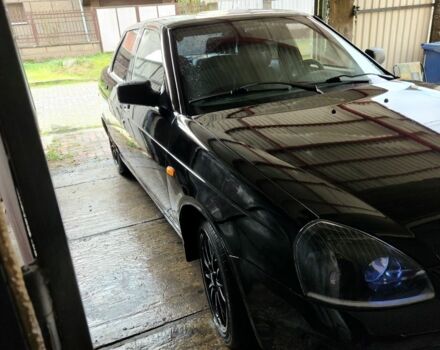 Чорний ВАЗ 2170 Priora, об'ємом двигуна 1.6 л та пробігом 130 тис. км за 2200 $, фото 2 на Automoto.ua