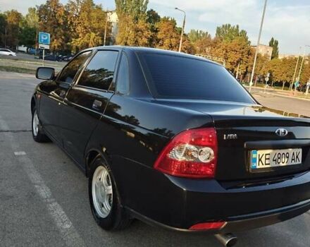Черный ВАЗ 2170 Priora, объемом двигателя 1.6 л и пробегом 69 тыс. км за 4050 $, фото 3 на Automoto.ua