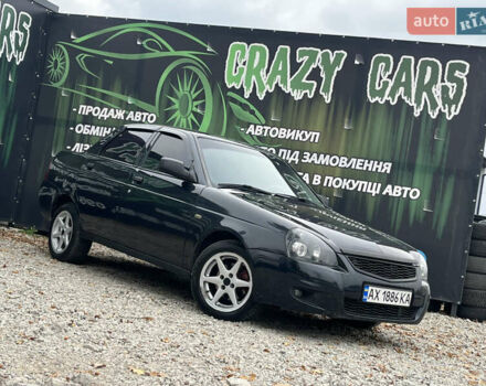 Чорний ВАЗ 2170 Priora, об'ємом двигуна 1.6 л та пробігом 250 тис. км за 2600 $, фото 1 на Automoto.ua