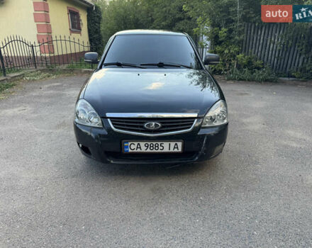 Черный ВАЗ 2170 Priora, объемом двигателя 1.6 л и пробегом 290 тыс. км за 1750 $, фото 1 на Automoto.ua