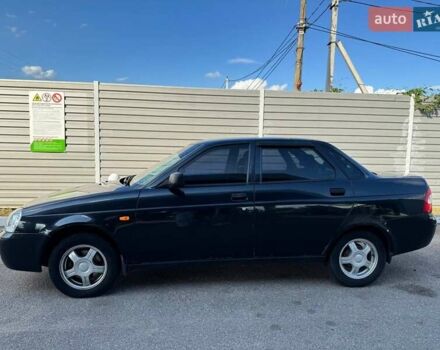 Черный ВАЗ 2170 Priora, объемом двигателя 1.6 л и пробегом 165 тыс. км за 1900 $, фото 6 на Automoto.ua