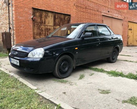 Черный ВАЗ 2170 Priora, объемом двигателя 1.6 л и пробегом 167 тыс. км за 2850 $, фото 1 на Automoto.ua
