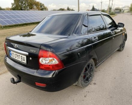 Черный ВАЗ 2170 Priora, объемом двигателя 1.6 л и пробегом 210 тыс. км за 2300 $, фото 4 на Automoto.ua