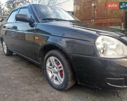 Черный ВАЗ 2170 Priora, объемом двигателя 1.6 л и пробегом 142 тыс. км за 2500 $, фото 3 на Automoto.ua