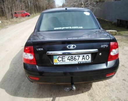 Черный ВАЗ 2170 Priora, объемом двигателя 1.6 л и пробегом 98 тыс. км за 2650 $, фото 2 на Automoto.ua