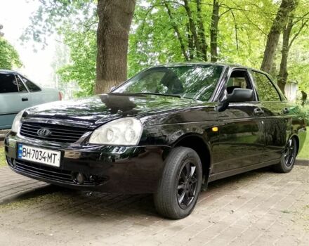Черный ВАЗ 2170 Priora, объемом двигателя 1.6 л и пробегом 200 тыс. км за 2500 $, фото 4 на Automoto.ua