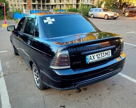 Черный ВАЗ 2170 Priora, объемом двигателя 1.6 л и пробегом 294 тыс. км за 2500 $, фото 2 на Automoto.ua