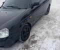 Черный ВАЗ 2170 Priora, объемом двигателя 1.6 л и пробегом 220 тыс. км за 2700 $, фото 2 на Automoto.ua