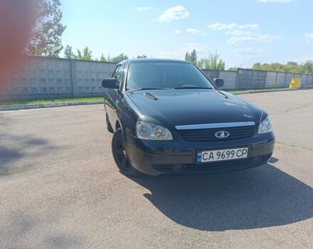 Черный ВАЗ 2170 Priora, объемом двигателя 1.6 л и пробегом 115 тыс. км за 3000 $, фото 2 на Automoto.ua