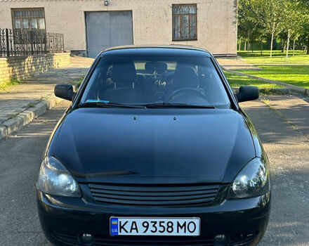 Черный ВАЗ 2170 Priora, объемом двигателя 1.6 л и пробегом 194 тыс. км за 3200 $, фото 1 на Automoto.ua
