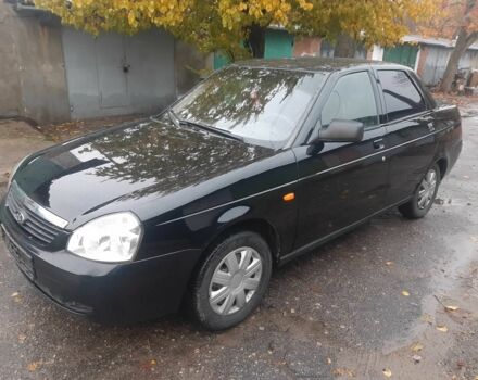 Черный ВАЗ 2170 Priora, объемом двигателя 1.6 л и пробегом 180 тыс. км за 2300 $, фото 1 на Automoto.ua