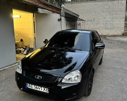 Черный ВАЗ 2170 Priora, объемом двигателя 1.6 л и пробегом 160 тыс. км за 5500 $, фото 6 на Automoto.ua