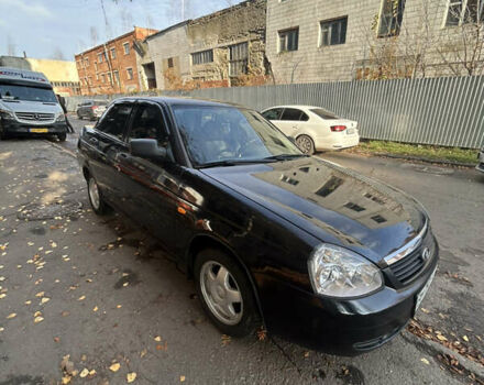 Черный ВАЗ 2170 Priora, объемом двигателя 1.6 л и пробегом 137 тыс. км за 3300 $, фото 2 на Automoto.ua