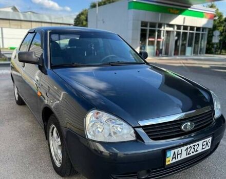 Черный ВАЗ 2170 Priora, объемом двигателя 1.6 л и пробегом 165 тыс. км за 1900 $, фото 5 на Automoto.ua