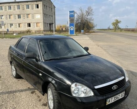 Черный ВАЗ 2170 Priora, объемом двигателя 1.6 л и пробегом 137 тыс. км за 2600 $, фото 2 на Automoto.ua
