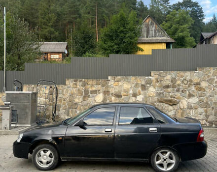 Чорний ВАЗ 2170 Priora, об'ємом двигуна 1.6 л та пробігом 250 тис. км за 1200 $, фото 5 на Automoto.ua