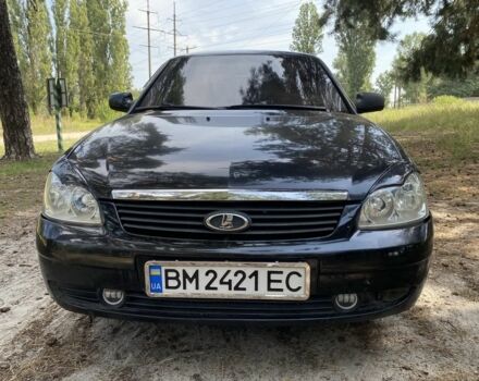 Черный ВАЗ 2170 Priora, объемом двигателя 1.6 л и пробегом 185 тыс. км за 2200 $, фото 3 на Automoto.ua