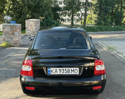 Черный ВАЗ 2170 Priora, объемом двигателя 1.6 л и пробегом 194 тыс. км за 3200 $, фото 4 на Automoto.ua