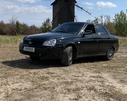 Чорний ВАЗ 2170 Priora, об'ємом двигуна 1.6 л та пробігом 260 тис. км за 3500 $, фото 7 на Automoto.ua