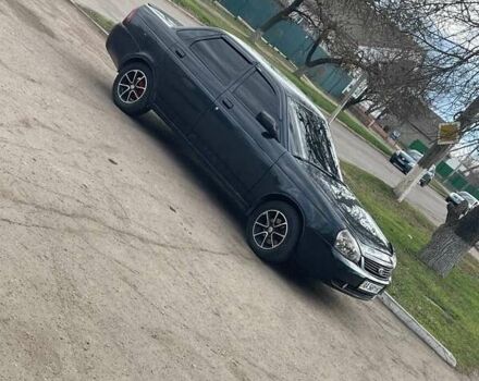 Чорний ВАЗ 2170 Priora, об'ємом двигуна 1.6 л та пробігом 180 тис. км за 3150 $, фото 1 на Automoto.ua