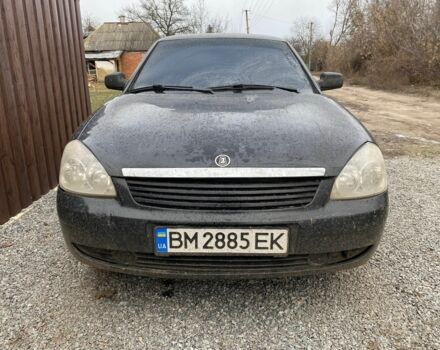 Чорний ВАЗ 2170 Priora, об'ємом двигуна 1.6 л та пробігом 190 тис. км за 1750 $, фото 5 на Automoto.ua