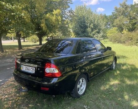 Черный ВАЗ 2170 Priora, объемом двигателя 1.6 л и пробегом 218 тыс. км за 1750 $, фото 6 на Automoto.ua