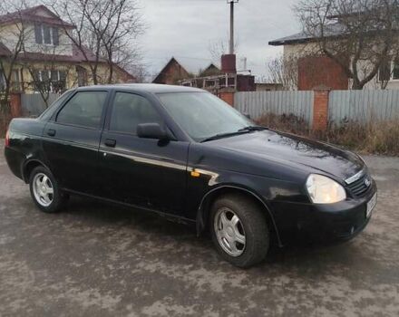 Чорний ВАЗ 2170 Priora, об'ємом двигуна 1.6 л та пробігом 193 тис. км за 2000 $, фото 1 на Automoto.ua