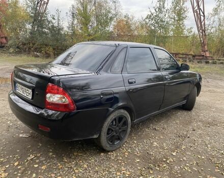 Черный ВАЗ 2170 Priora, объемом двигателя 1.6 л и пробегом 200 тыс. км за 1600 $, фото 3 на Automoto.ua