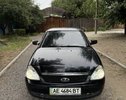 Черный ВАЗ 2170 Priora, объемом двигателя 1.6 л и пробегом 280 тыс. км за 1390 $, фото 1 на Automoto.ua
