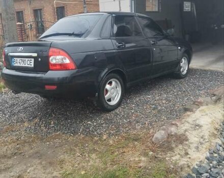 Черный ВАЗ 2170 Priora, объемом двигателя 1.6 л и пробегом 161 тыс. км за 2000 $, фото 1 на Automoto.ua