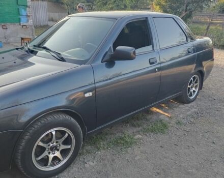 Черный ВАЗ 2170 Priora, объемом двигателя 1.6 л и пробегом 230 тыс. км за 2500 $, фото 2 на Automoto.ua