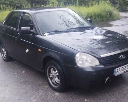 Черный ВАЗ 2170 Priora, объемом двигателя 1.6 л и пробегом 196 тыс. км за 1500 $, фото 4 на Automoto.ua