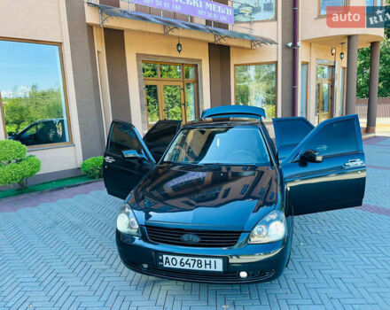 Черный ВАЗ 2170 Priora, объемом двигателя 1.6 л и пробегом 175 тыс. км за 2300 $, фото 1 на Automoto.ua