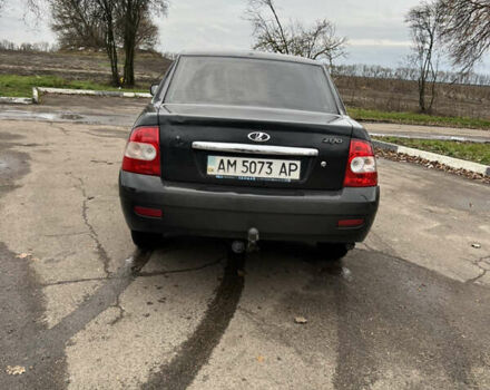 Черный ВАЗ 2170 Priora, объемом двигателя 1.6 л и пробегом 262 тыс. км за 2504 $, фото 12 на Automoto.ua