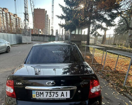 Черный ВАЗ 2170 Priora, объемом двигателя 1.6 л и пробегом 137 тыс. км за 3300 $, фото 8 на Automoto.ua