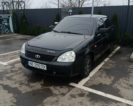 Черный ВАЗ 2170 Priora, объемом двигателя 1.6 л и пробегом 138 тыс. км за 2450 $, фото 4 на Automoto.ua