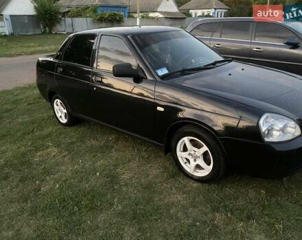 Черный ВАЗ 2170 Priora, объемом двигателя 1.6 л и пробегом 264 тыс. км за 2500 $, фото 4 на Automoto.ua
